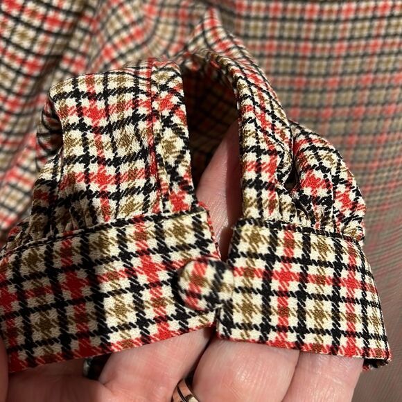 ‎H&M Long Sleeve Plaid Tunic Dress Size L/P - Picture 5 of 9